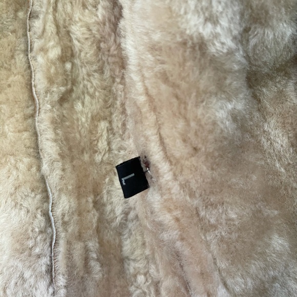🚫SOLD🚫Doma Shearling Leather Jacket Coat Bomber - Picture 13 of 14